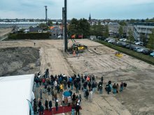foto Start bouw project Heulpark!